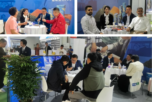 sagwell metal powder show at Xiamen Stone Fair 2024